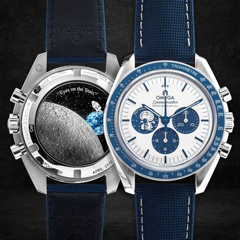 speedmaster silver snoopy watch.